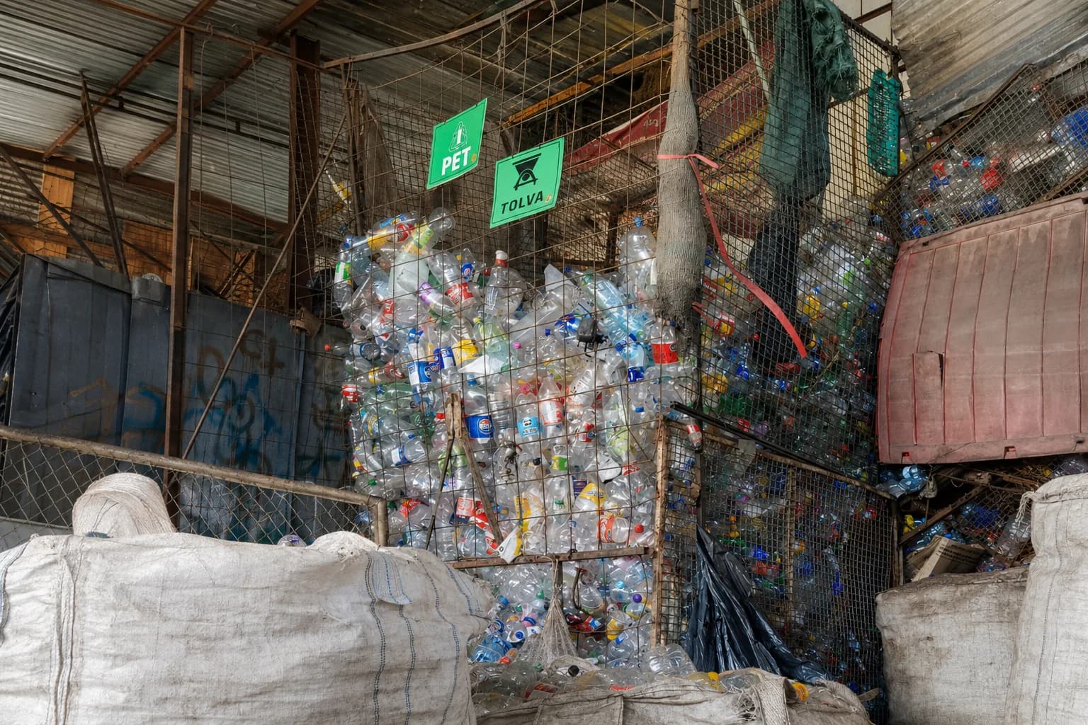 Clasificación de material reciclable