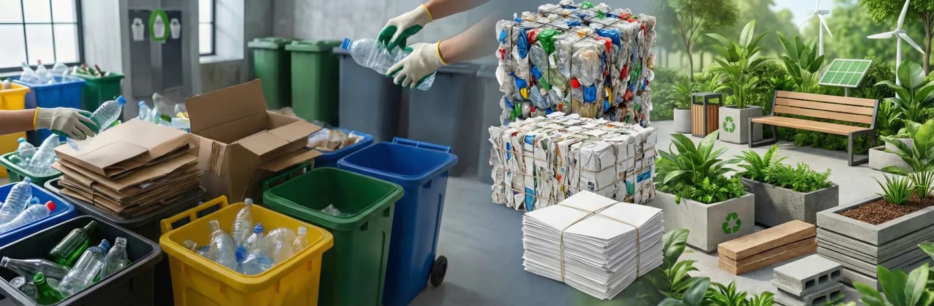 Materiales aprovechables preparados para su gestión en Funza